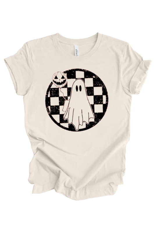 Checkered Ghost Tee