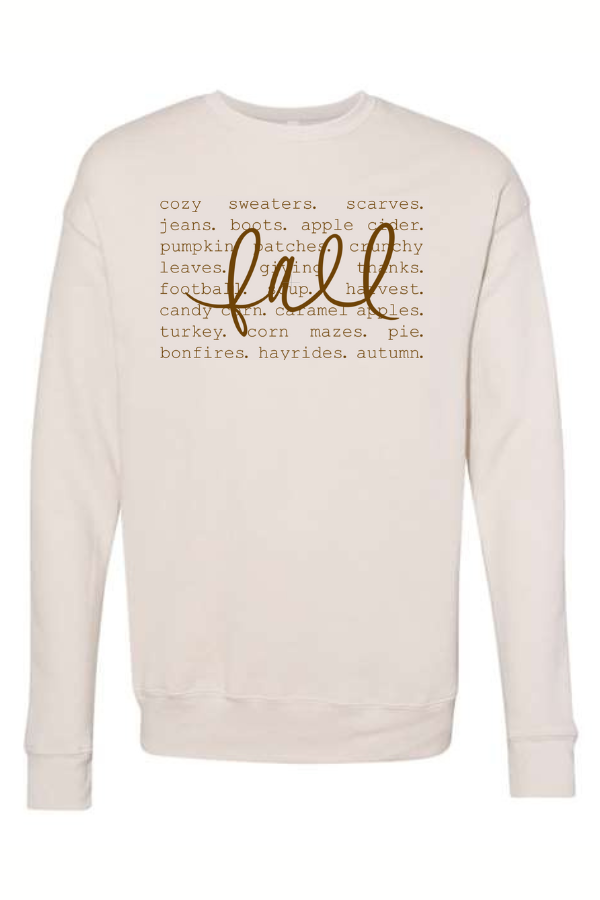 Fall Crewneck Sweatshirt