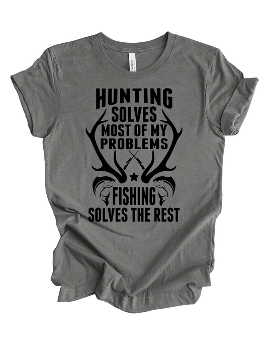 Hunting Solves Most Problems Tee