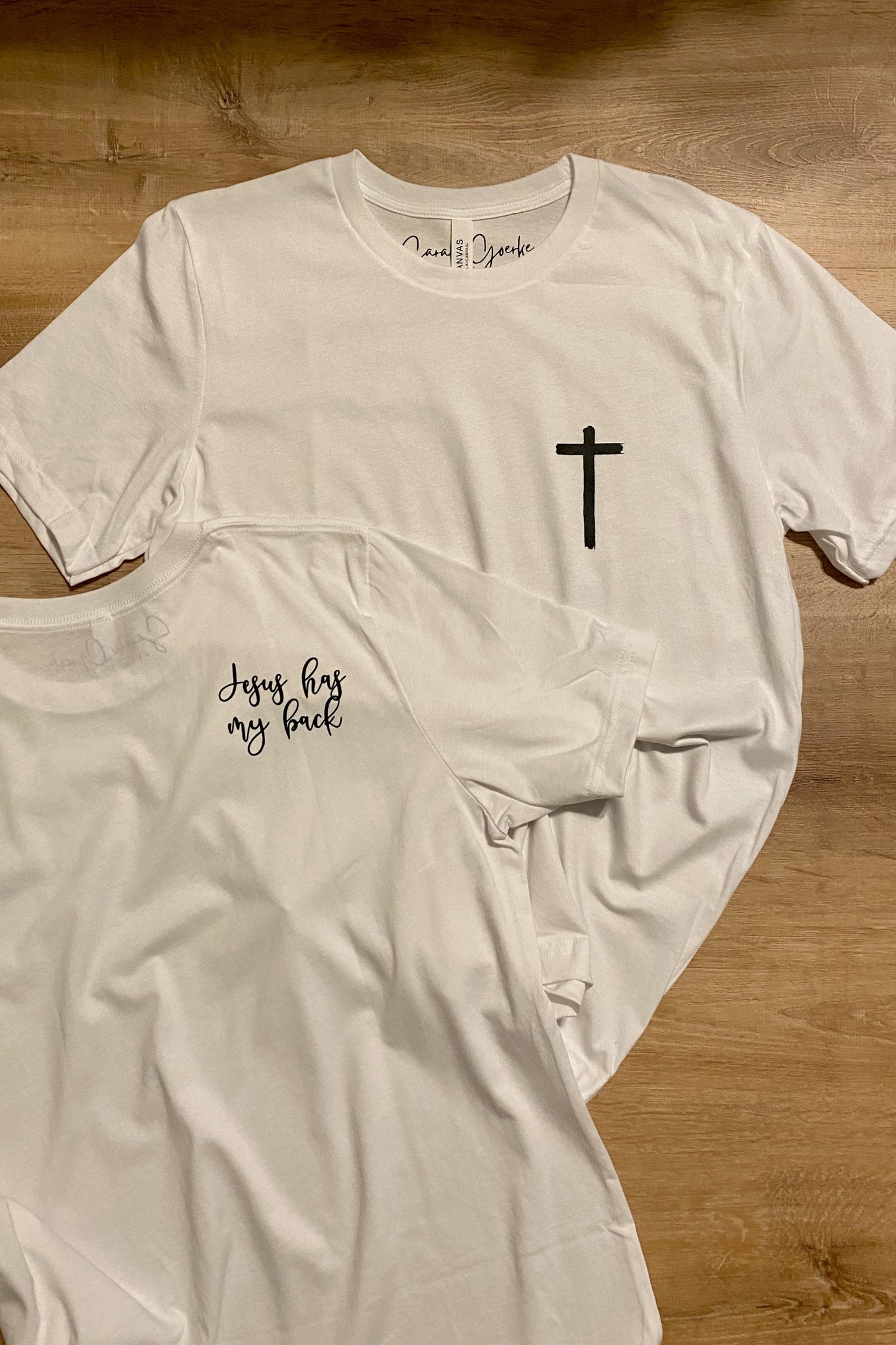 *SALE* Jesus Has My Back Tee