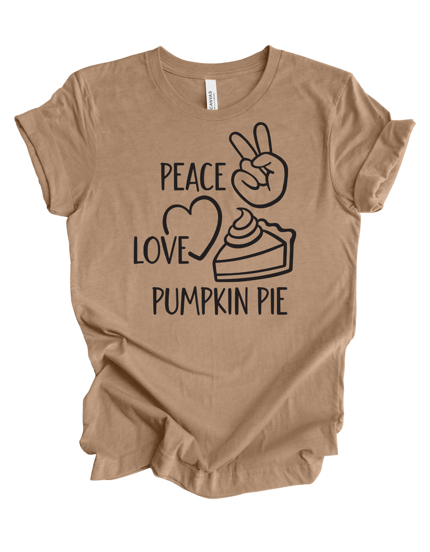 Peace Love Pumpkin Pie Tee