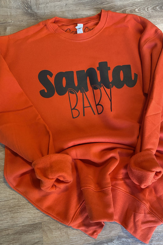 *SALE* Santa Baby Crewneck Sweatshirt